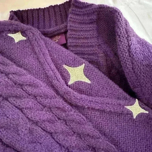 SOLD OUT! NEW - Taylor Swift Speak Now Taylor's Version Cardigan Purple Size M/L - Picture 9 of 9